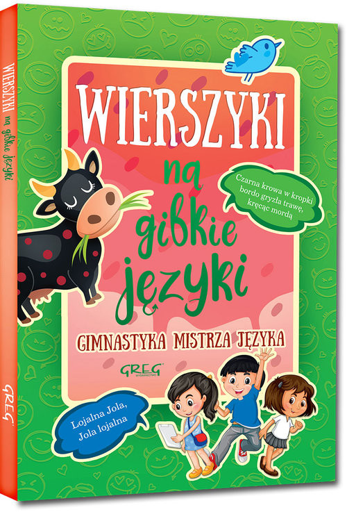 okładka Wierszyki na gibkie języki Gimnastyka mistrza języka książka