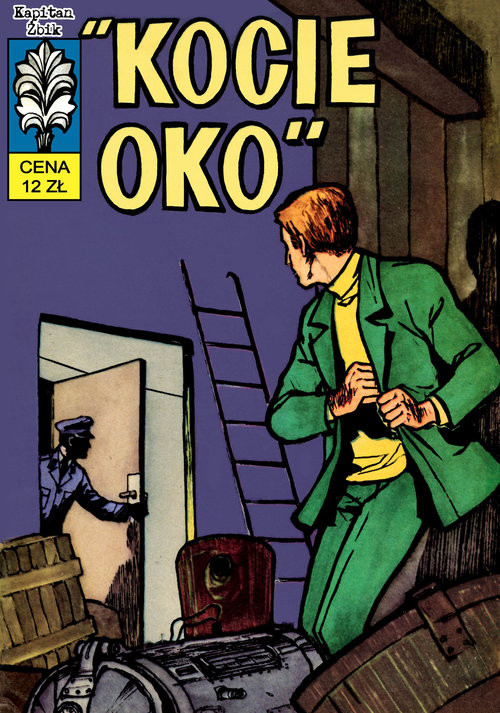 okładka Kapitan Żbik. Kocie oko książka | Zbigniew Sobala