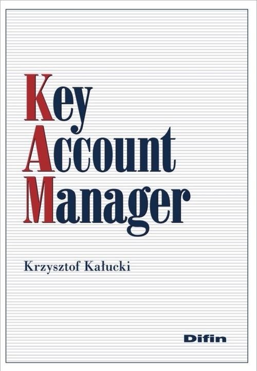 okładka Key Account Manager książka | Krzysztof Kałucki