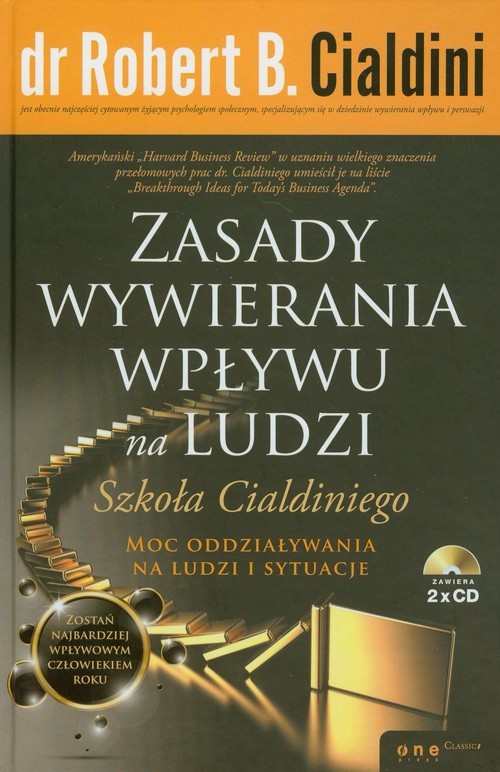 okładka Zasady wywierania wpływu na ludzi Szkoła Cialdiniego książka | Robert Cialdini