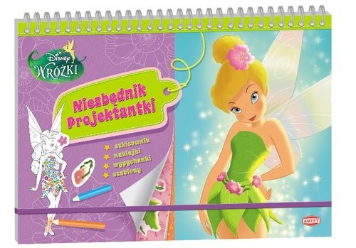 okładka Disney Wróżki Niezbędnik projektantki książka