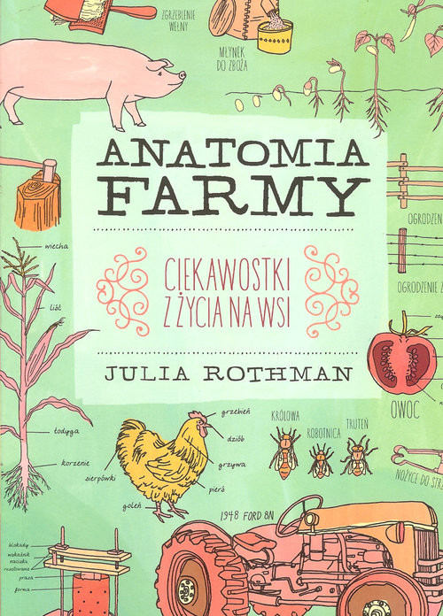 okładka Anatomia farmy książka | Rothman Julia