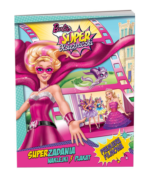 okładka Barbie Super Księżniczki książka