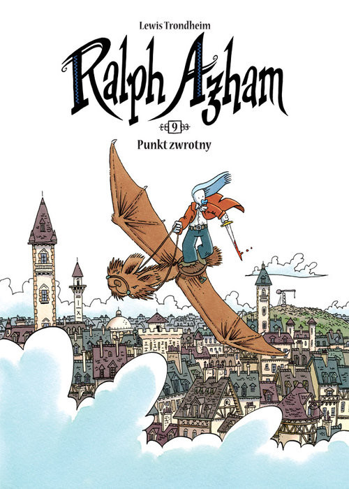 okładka Ralph Azham 9 Punkt zwrotny książka | Trondheim Lewis