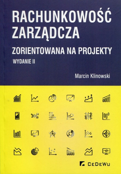 okładka Rachunkowość zarządcza zorientowana na projekty książka | Klinowski Marcin