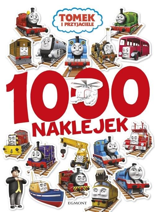 okładka Tomek i przyjaciele 1000 naklejek książka