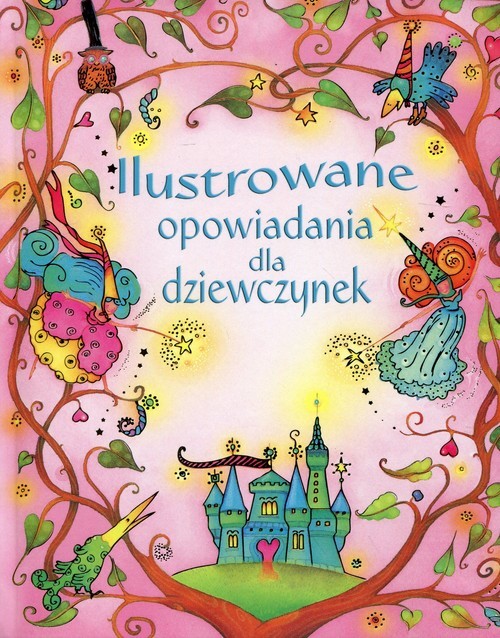 okładka Ilustrowane opowiadania dla dziewczynek książka