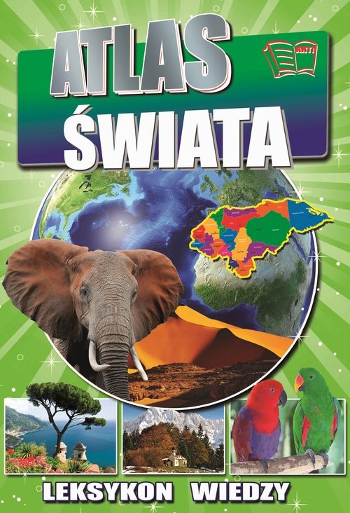 okładka LEKSYKON WIEDZY-ATLAS ŚWIATA książka | Praca Zbiorowa