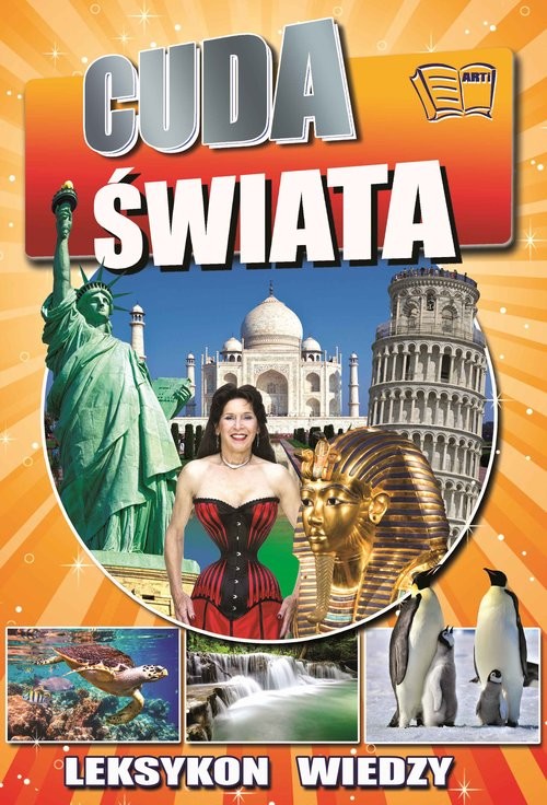 okładka Leksykon wiedzy Cuda świata książka