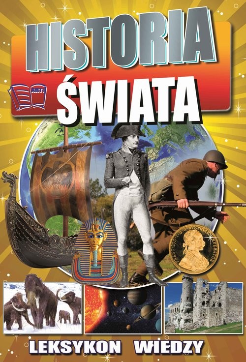 okładka Leksykon wiedzy Historia świata książka