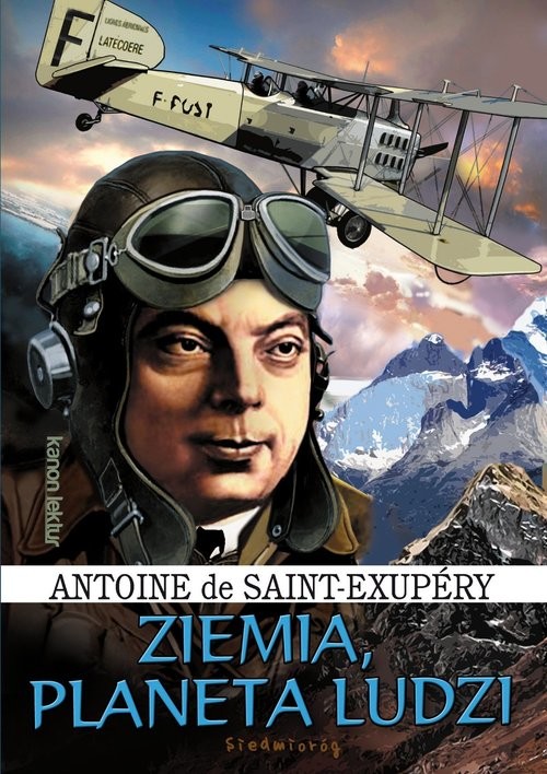 okładka Ziemia Planeta ludzi książka | Antoine de Saint-Exupéry