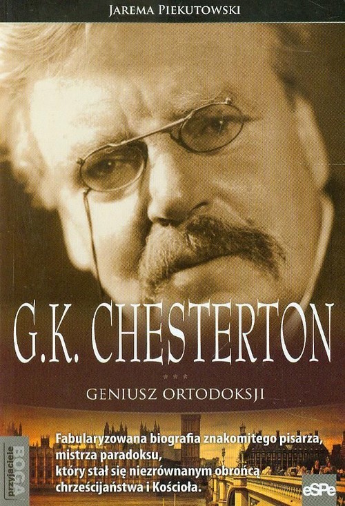 okładka G.K. Chesterton Geniusz ortodoksji książka | Piekutowski Jarema