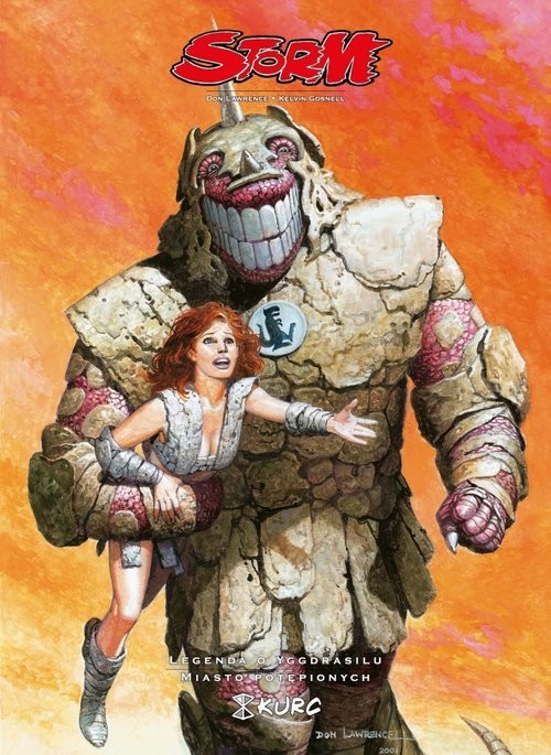 okładka Storm 4 Legenda o Yggdrasilu Miasto potępionych książka | Don Lawrence, Kelvin Gosnell