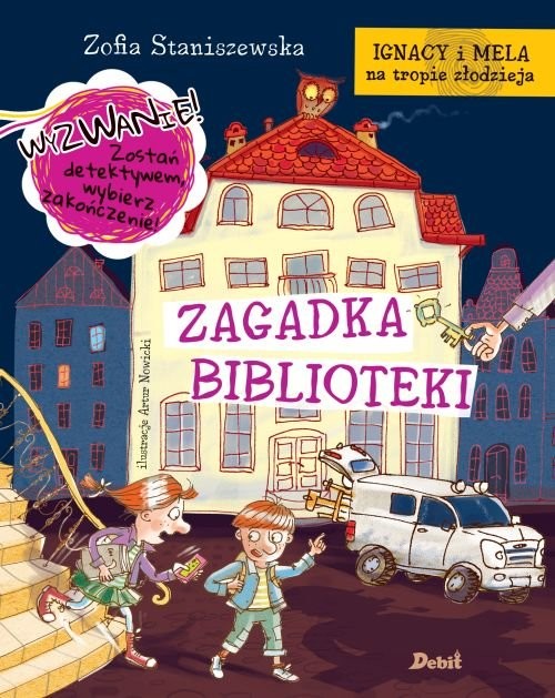 okładka Zagadka biblioteki książka | Zofia Staniszewska