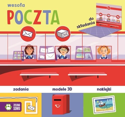 okładka Wesoła poczta książka | Praca Zbiorowa