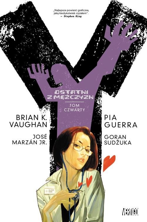 okładka Y - ostatni z mężczyzn Tom 4 książka | Brian K. Vaughan