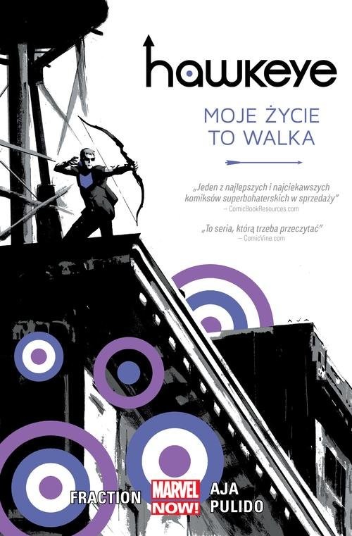 okładka Hawkeye - Moje życie to walka Tom 1 książka | Fraction Matt