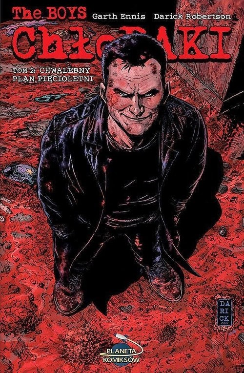 okładka Chłopaki Tom 2 Chwalebny plan pięcioletni książka | Garth Ennis