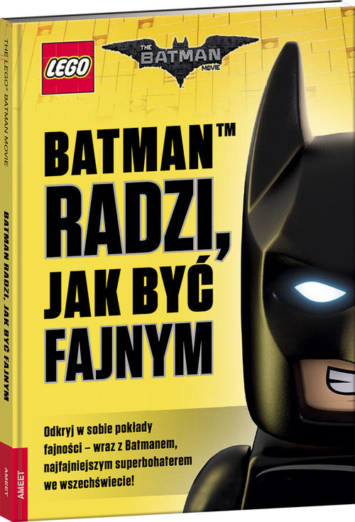 okładka Lego Batman Movie Batman radzi jak być fajnym książka