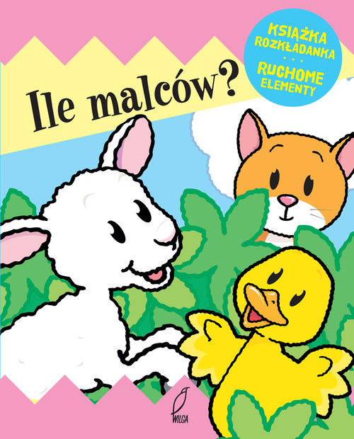 okładka Ile malców? Ruchome elementy Książka rozkładanka książka | Jan Kazimierz Siwek