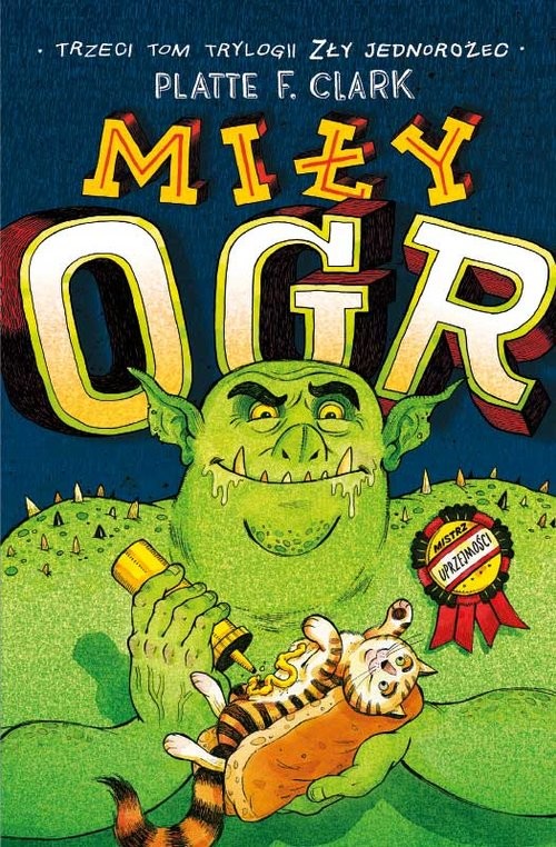 okładka Miły ogr książka | Platte F. Clark