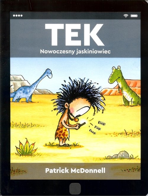 okładka TEK Nowoczesny jaskiniowiec książka | McDonnell Patrick