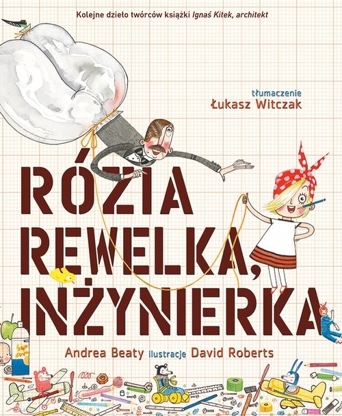 okładka Rózia Rewelka inżynierka książka