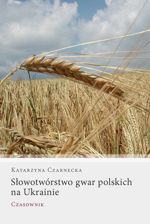 okładka Słowotwórstwo gwar polskich na Ukrainie Czasownik książka | Katarzyna Czarnecka