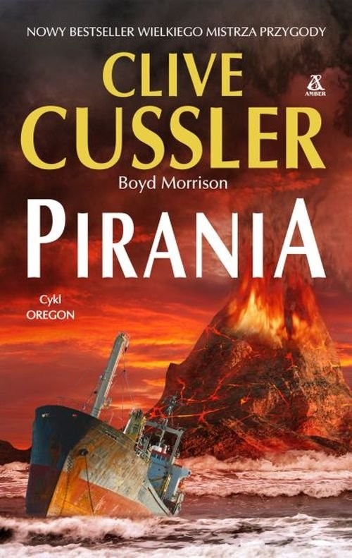 okładka Pirania książka | Clive Cussler