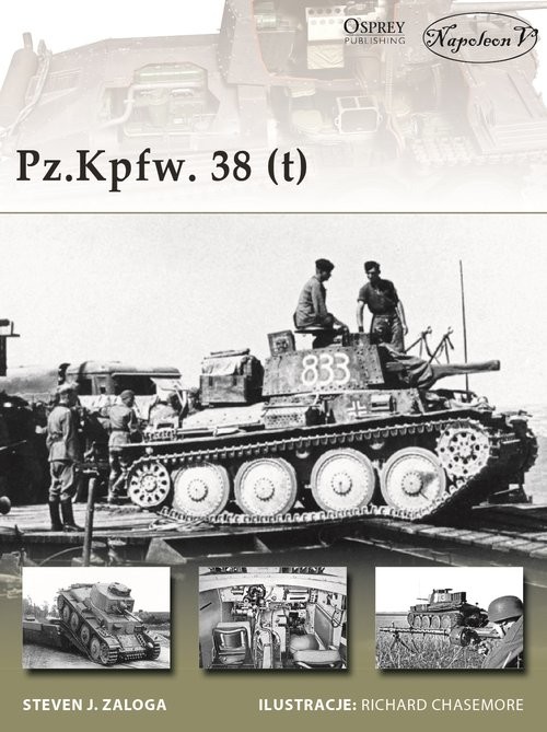 okładka Pz.Kpfw. 38 (t) książka | Steven J. Zaloga