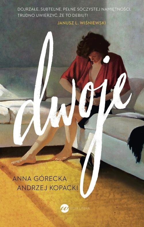 okładka Dwoje książka | Anna Górecka, Andrzej Kopacki