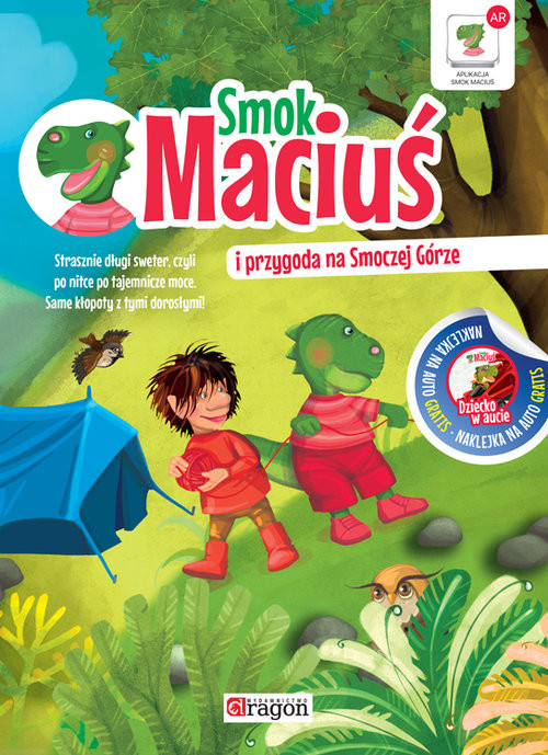 okładka Smok Maciuś i przygoda na Smoczej Górze książka | Anna Willman