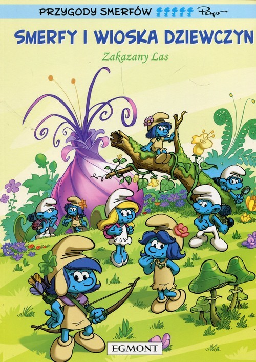 okładka Przygody Smerfów Smerfy i Wioska Dziewczyn Zakazany Las książka | Alain Jost, Luc Parthoens, Thierry Culliford