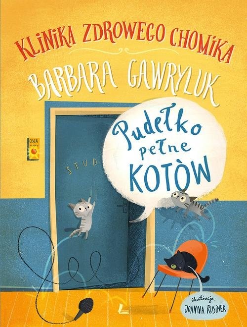 okładka Pudełko pełne kotów Klinika zdrowego chomika książka | Barbara Gawryluk