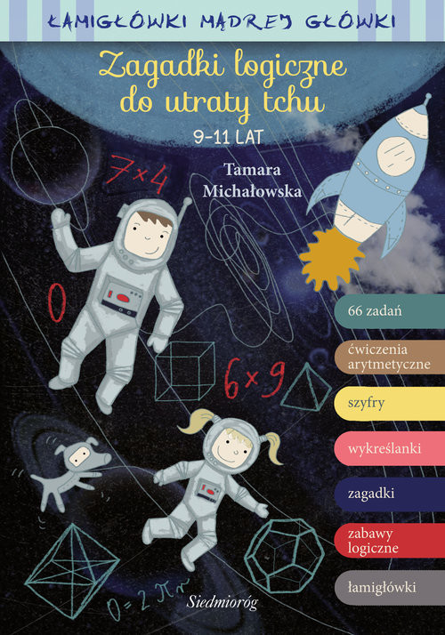 okładka Zagadki logiczne do utraty tchu książka | Tamara Michałowska