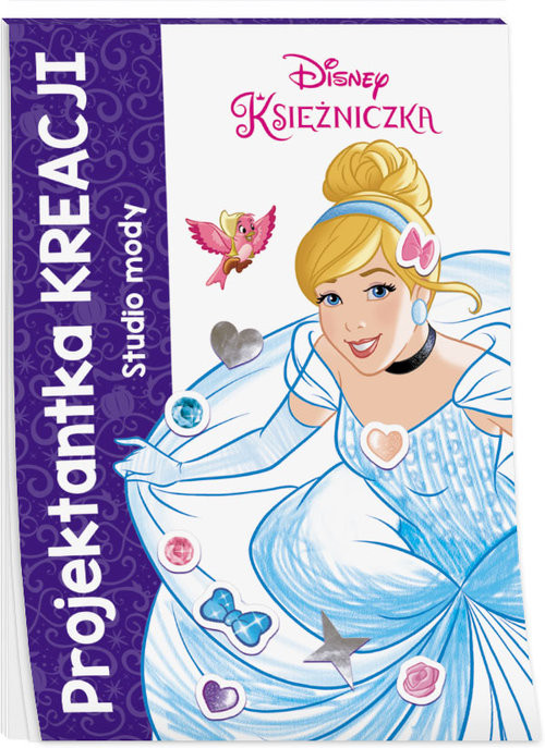 okładka Disney Księżniczka Projektantka kreacji FRYZ-2 książka