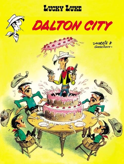 okładka Lucky Luke Dalton City książka | René Goscinny, Bevere Maurice de