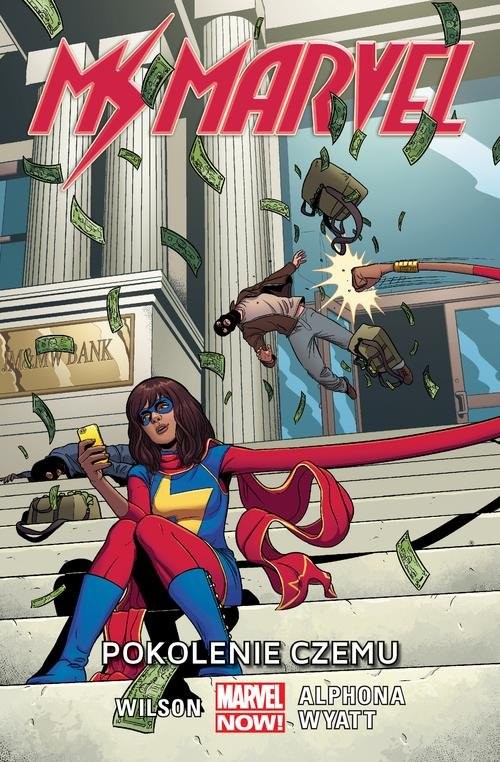 okładka Ms Marvel Tom 2 Pokolenie Czemu książka | G.Willow Wilson, Jacob Wyatt, Adrian Alphona