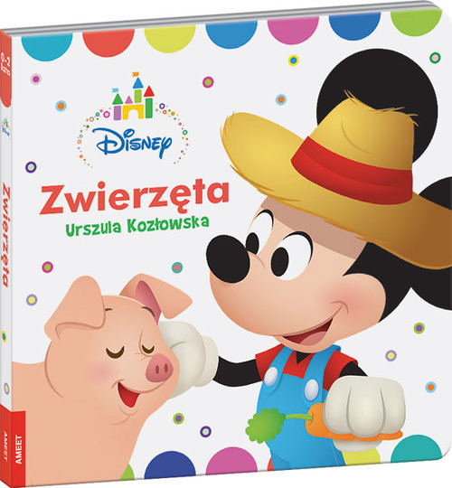 okładka Disney Zwierzęta Mickey książka | Urszula Kozłowska