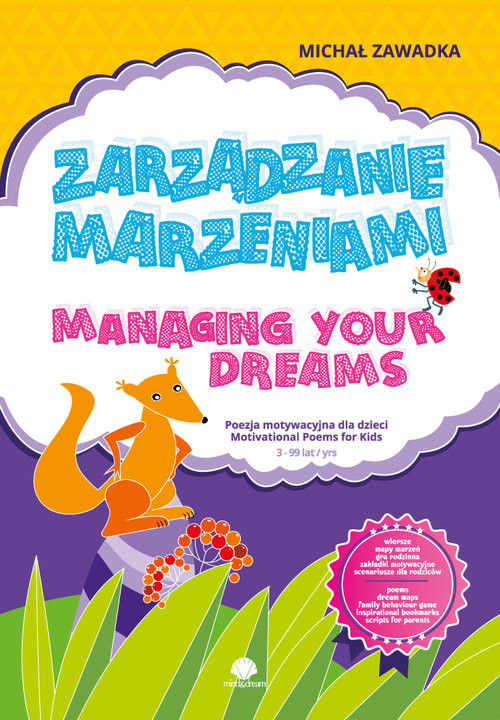 okładka Zarządzanie marzeniami Managing Your Dreams książka | Michał Zawadka