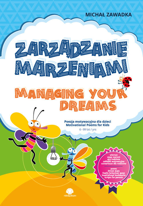 okładka Zarządzanie marzeniami / Managing Your Dreams wiek 6+ książka | Michał Zawadka
