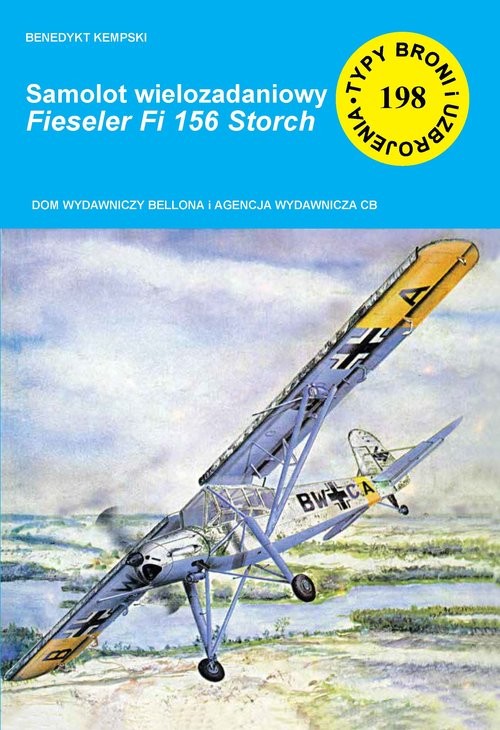 okładka Samolot wielozadaniowy Fieseler Fi 156 Storch książka | Kempski Benedykt
