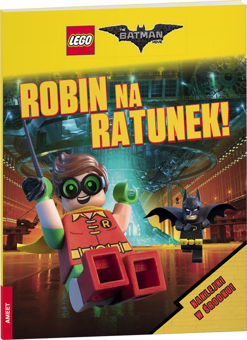 okładka Lego Batman Movie Robin na ratunek książka | Opracowania Zbiorowe