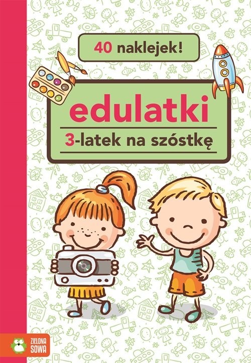 okładka Edulatki 3-latek na szóstkę książka