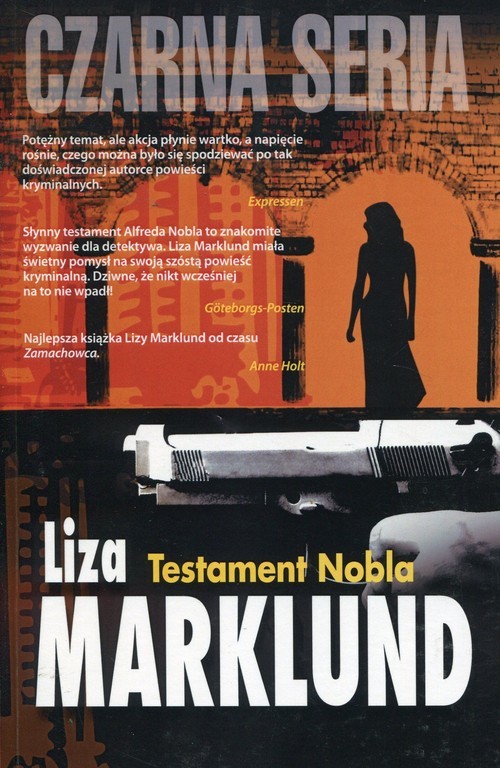 okładka Testament Nobla książka | Liza Marklund