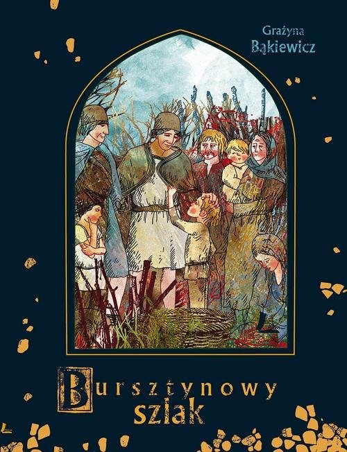 okładka A to historia Bursztynowy szlak książka | Grażyna Bąkiewicz