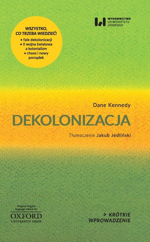 okładka Dekolonizacja książka | Dane Kennedy