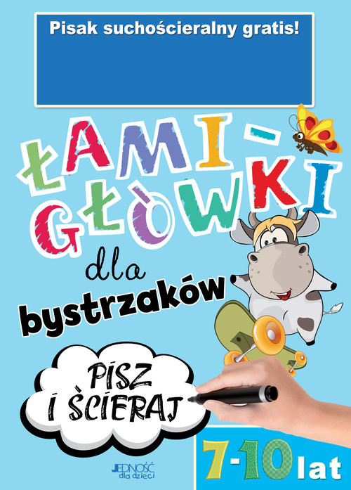 okładka Łamigłówki dla bystrzaków 7-10 lat książka