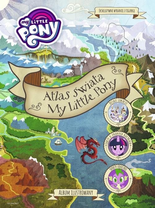 okładka Atlas świata My Little Pony książka