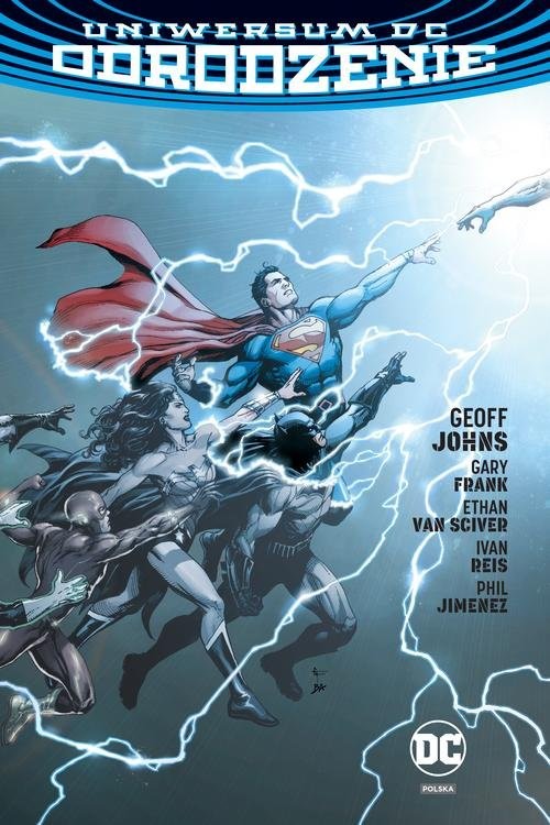 okładka Odrodzenie Uniwersum książka | Geoff Johns, Gary Frank, Ethan Van Sciver, Ivan Reis, Phil Jimenez